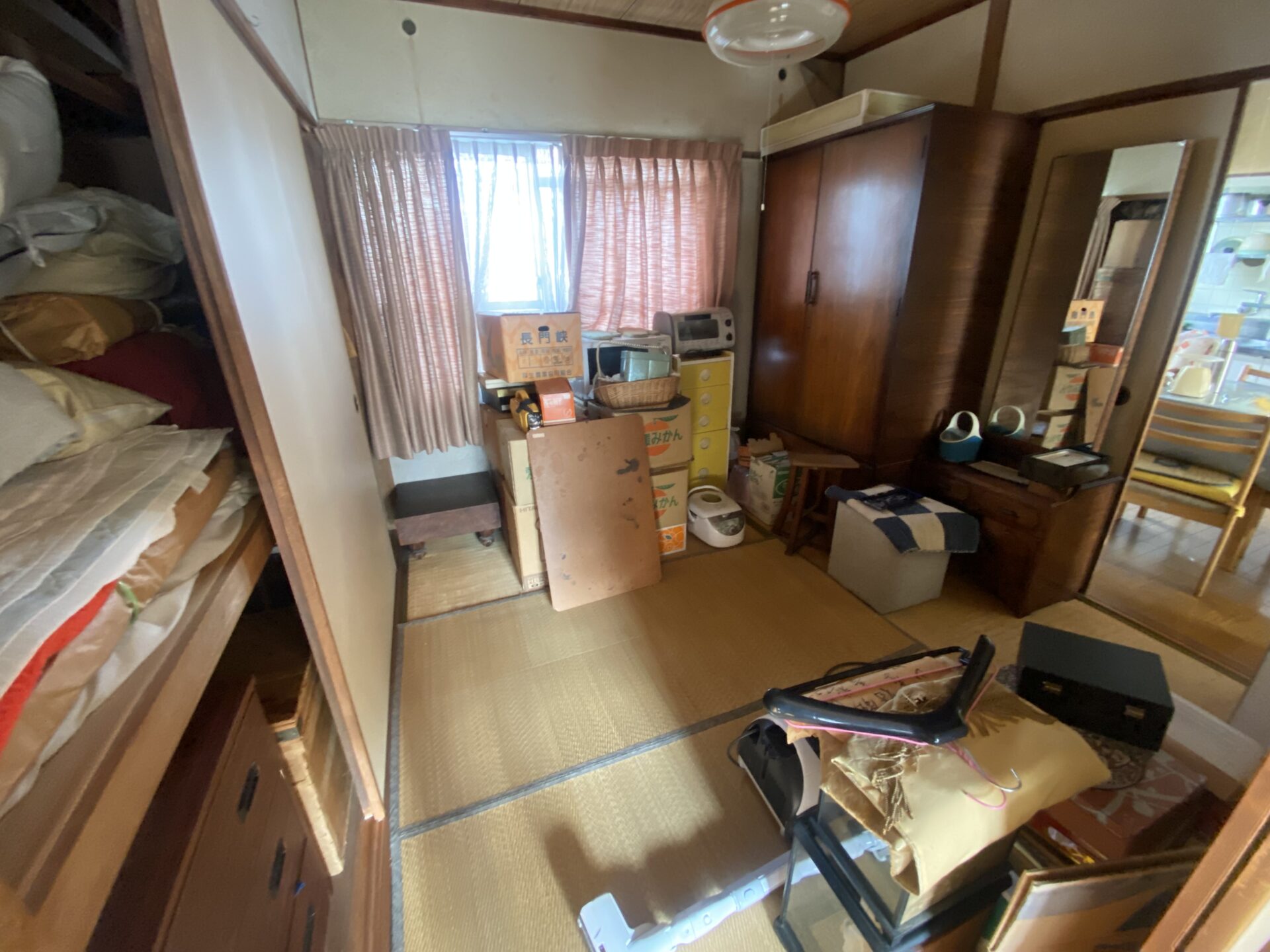福岡市南区多賀にて不用品片付け作業写真