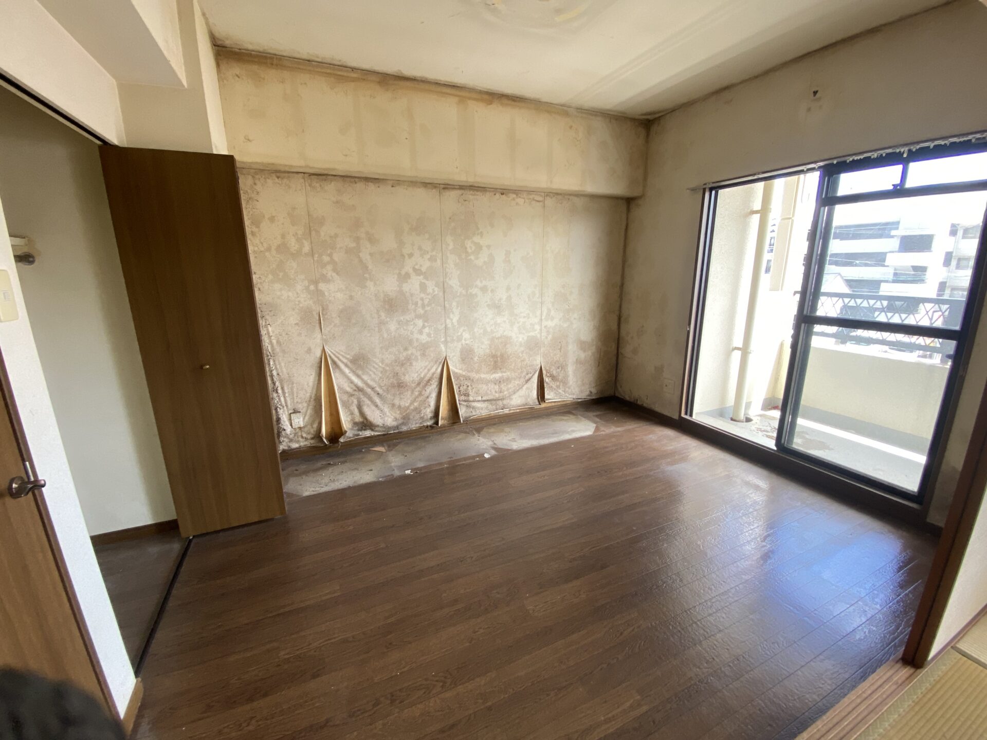 福岡市西区下山門にて遺品整理作業後写真