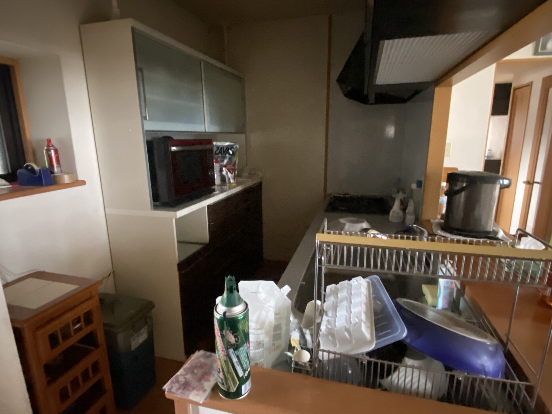 福岡市東区松田にて遺品整理作業写真