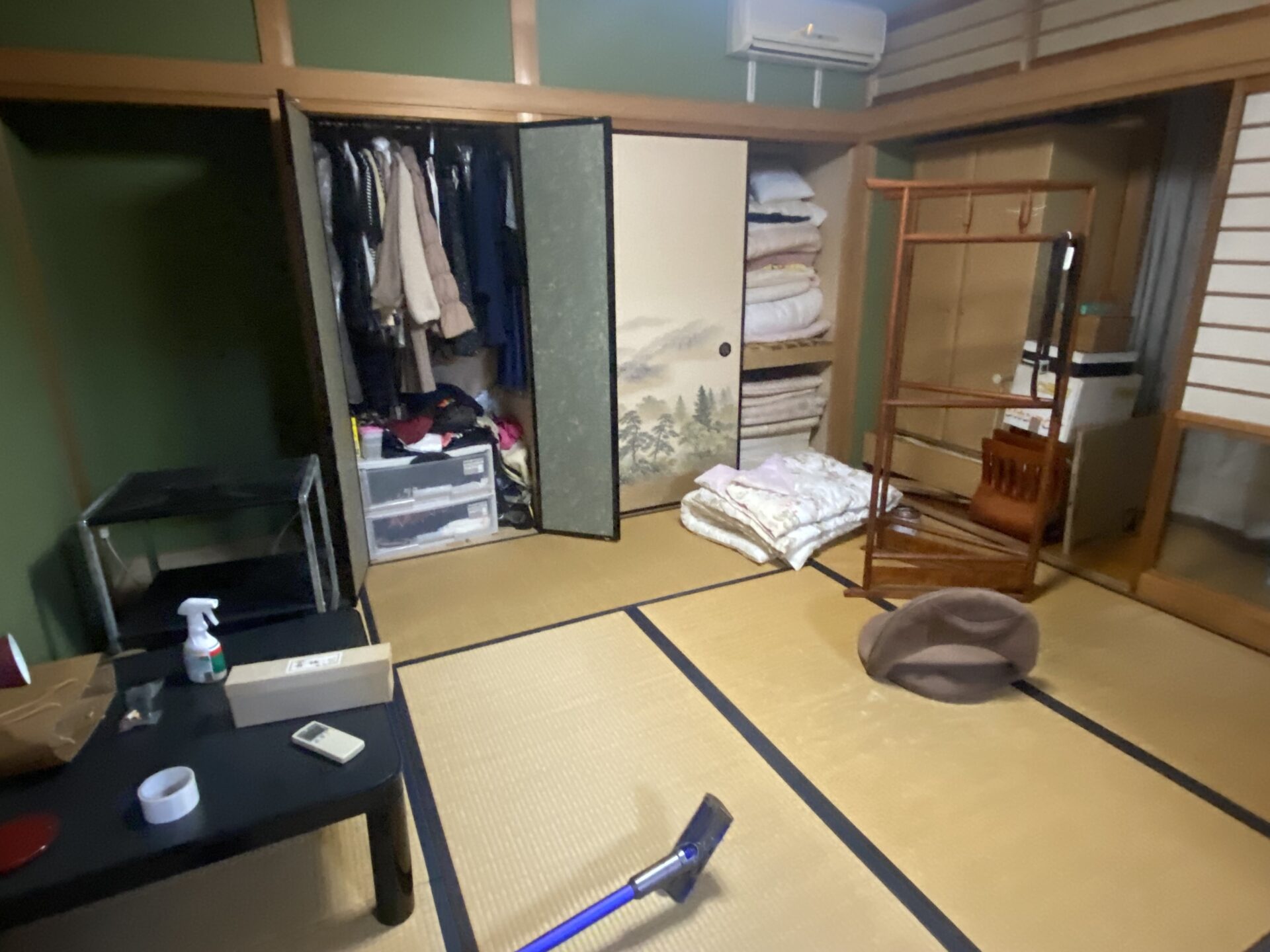 宗像市 朝野にて遺品整理と片付け作業写真