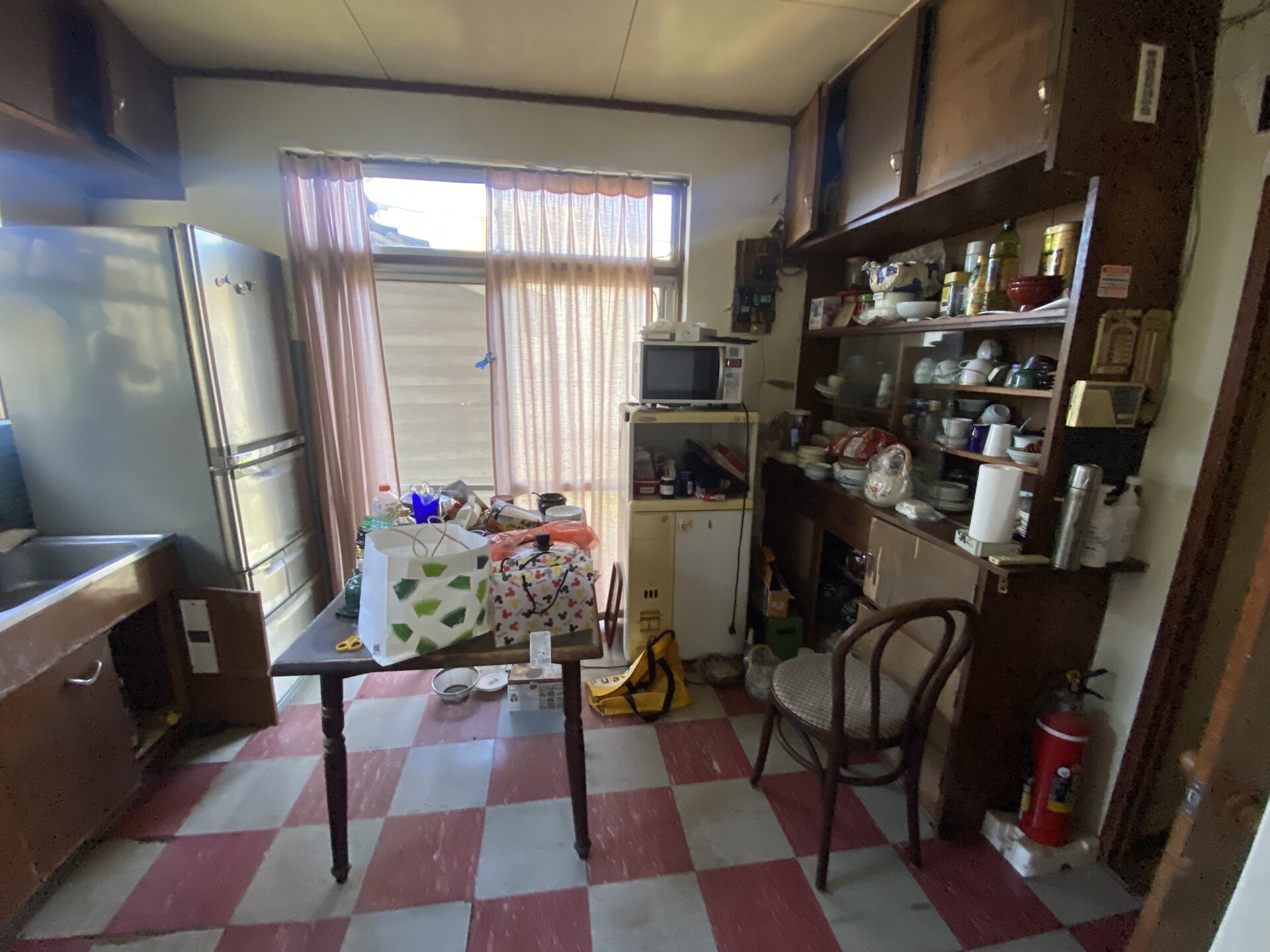 小郡市祇園にて遺品整理作業写真
