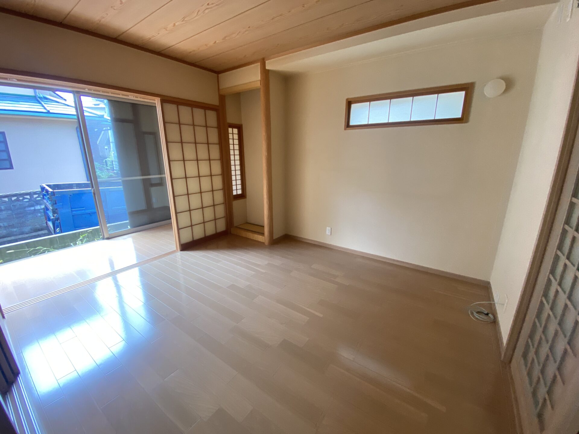 福岡市南区野間にて遺品整理作業後写真