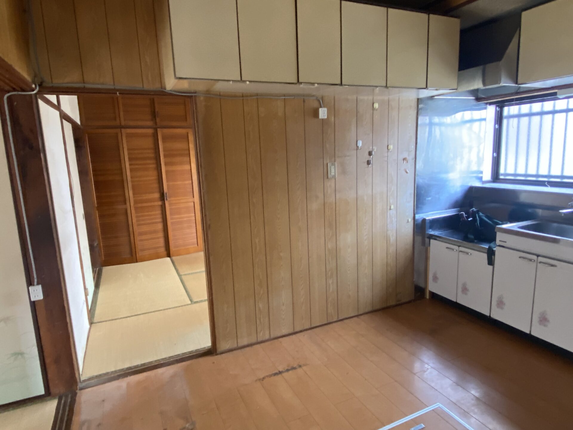 福岡市南区老司にて遺品整理作業後写真