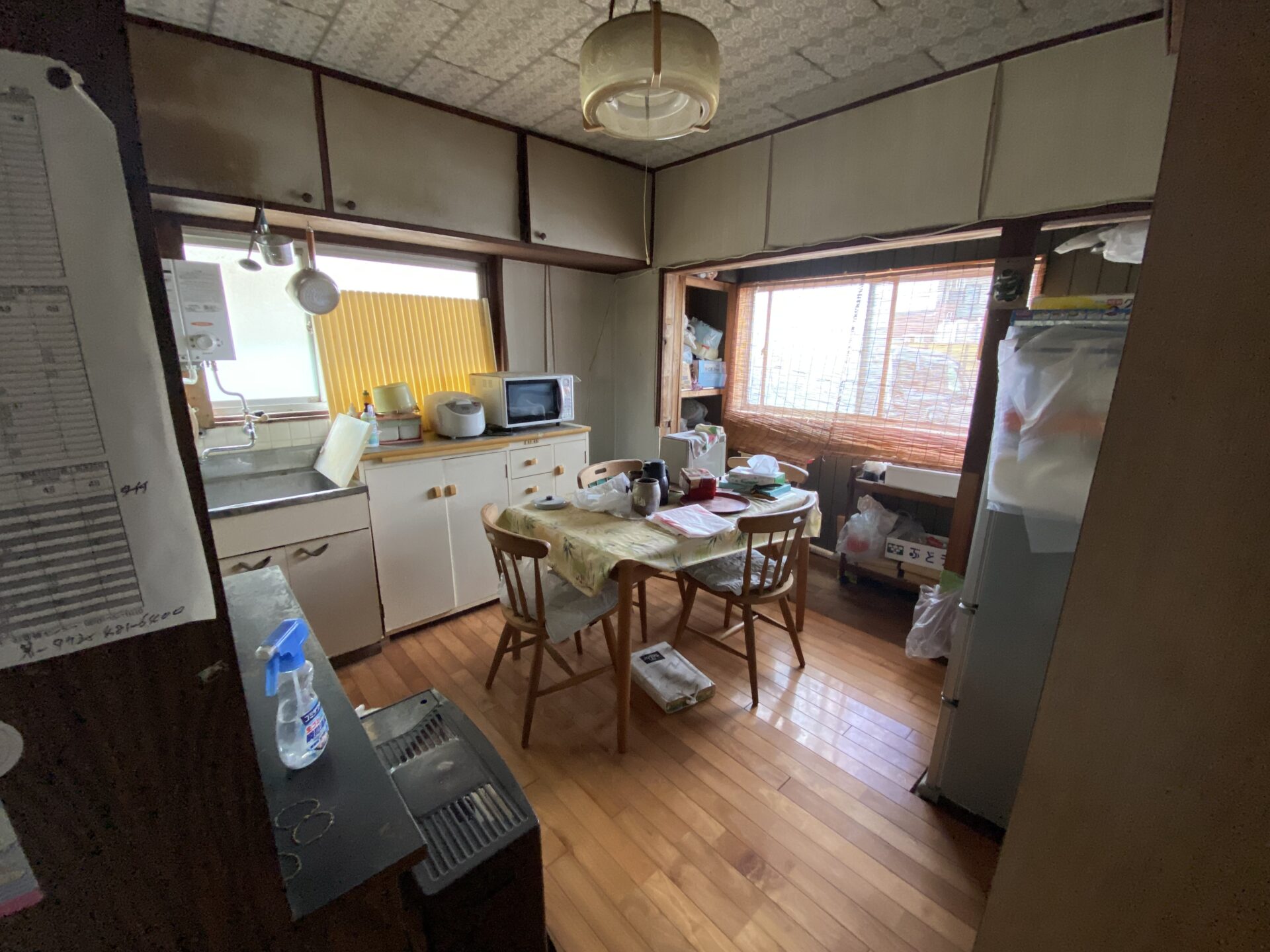 福岡市 南区 曰佐にて空き家の遺品整理作業前写真