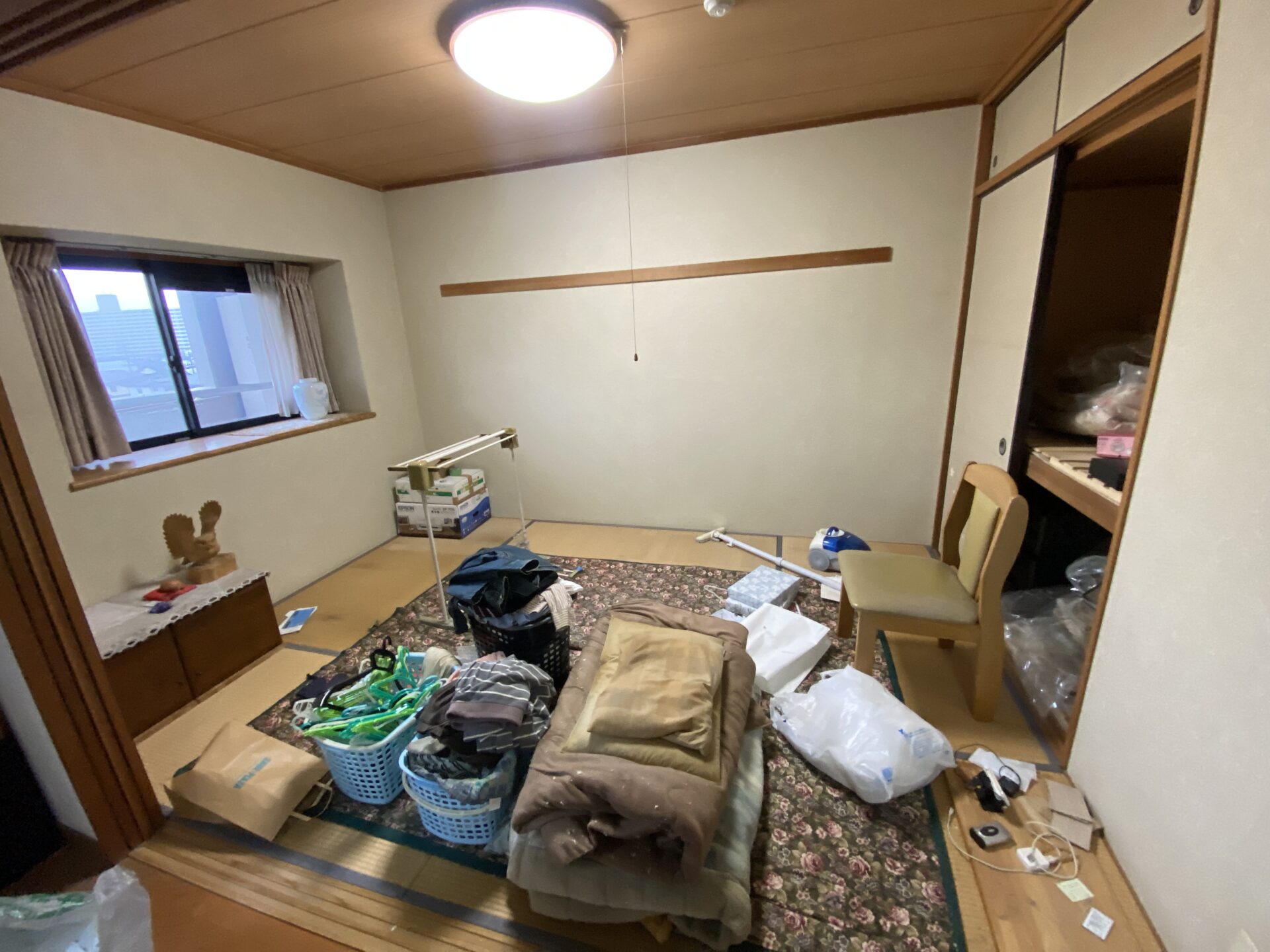 佐賀県鳥栖市元町にて残置物片付け作業写真