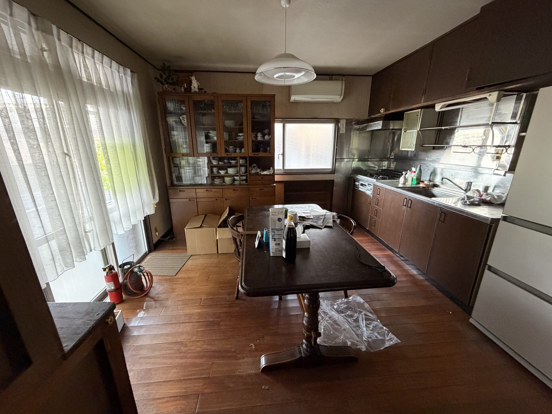 大野城市下大利にてまるごと片付け作業前写真