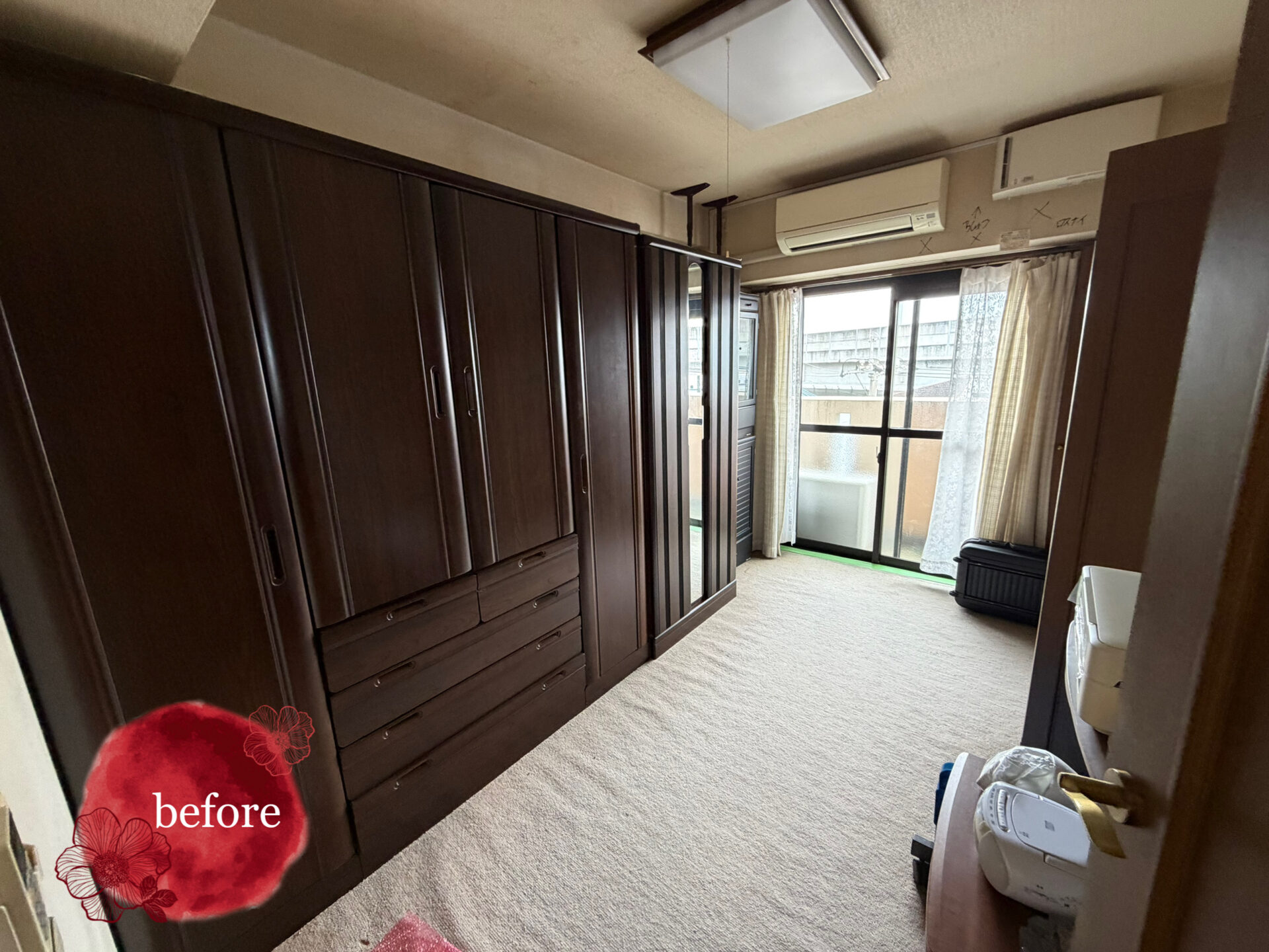 那珂川市中原 にて不用品片付け作業前写真