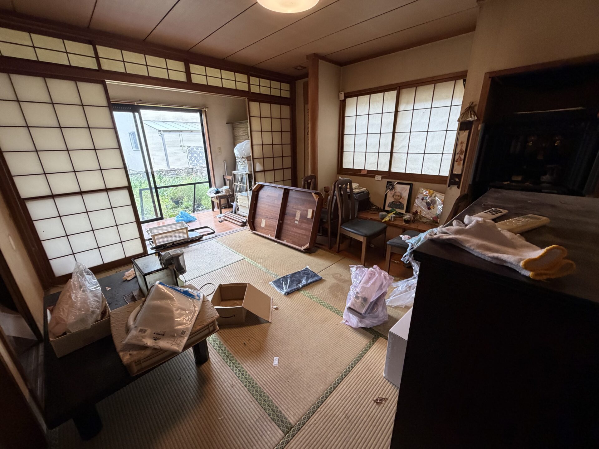 筑紫野市針摺南にて遺品整理と片付け作業前写真