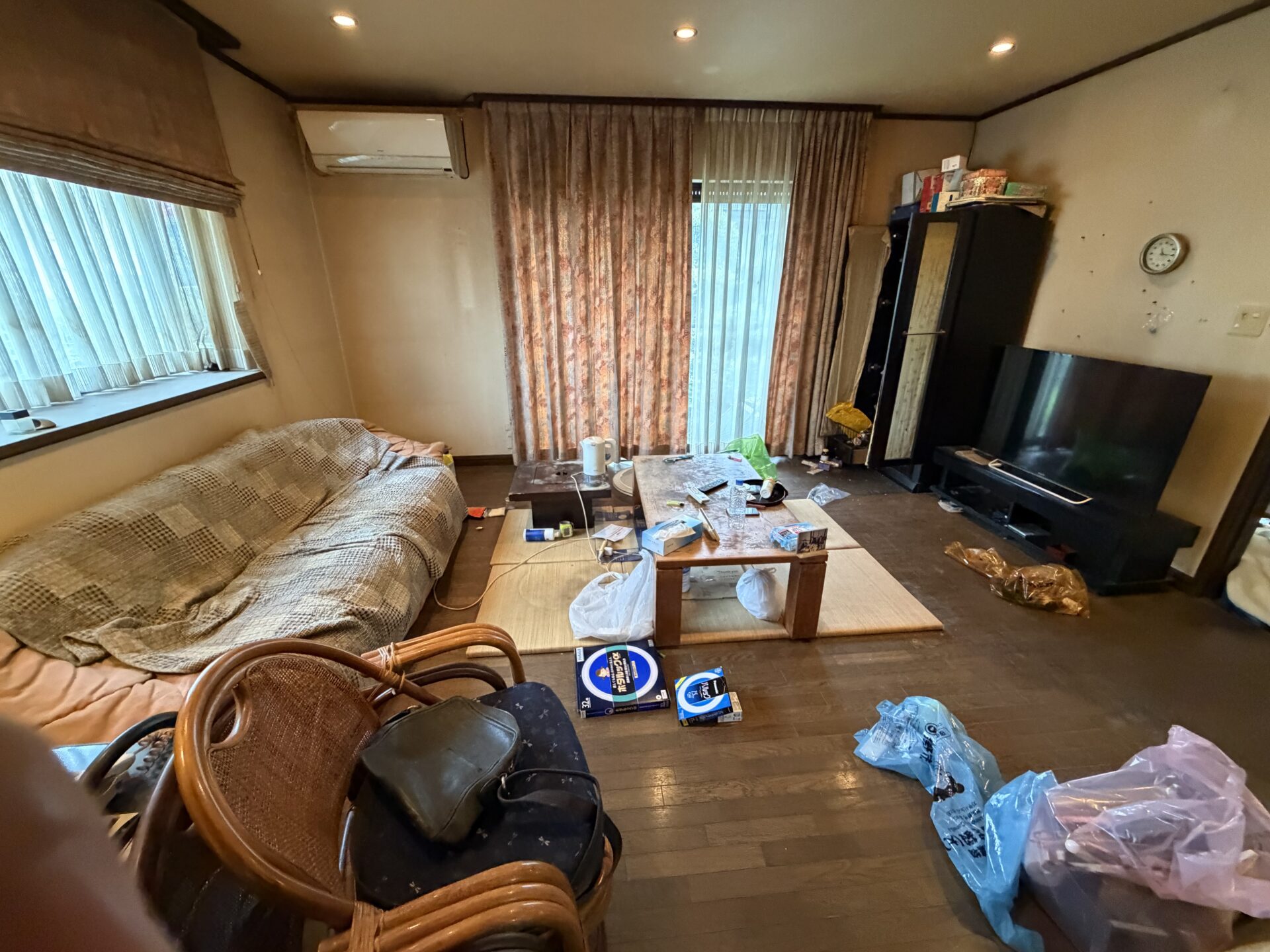 筑紫野市針摺南にて遺品整理と片付け作業前写真