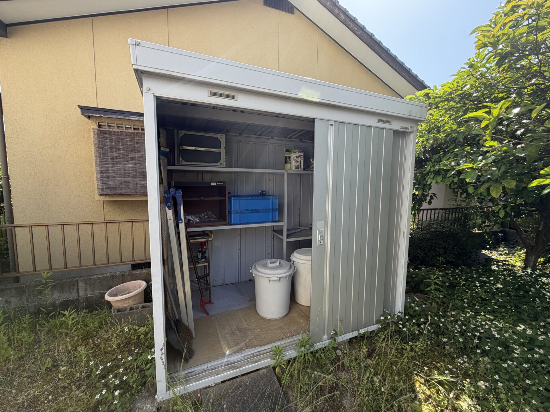 福岡市南区柏原にて不用品片付け作業写真