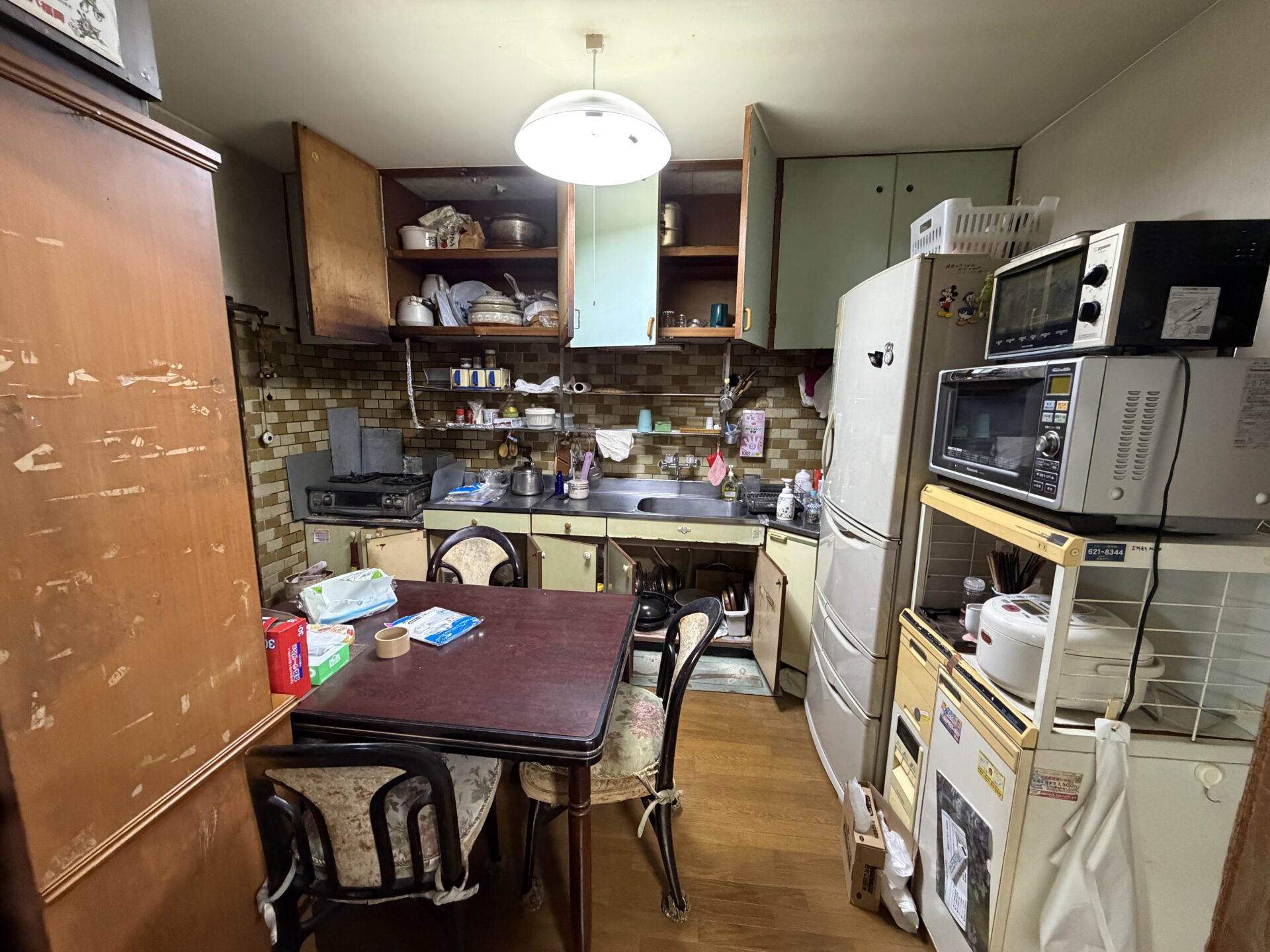 糟屋郡志免町桜丘にて遺品整理作業前写真