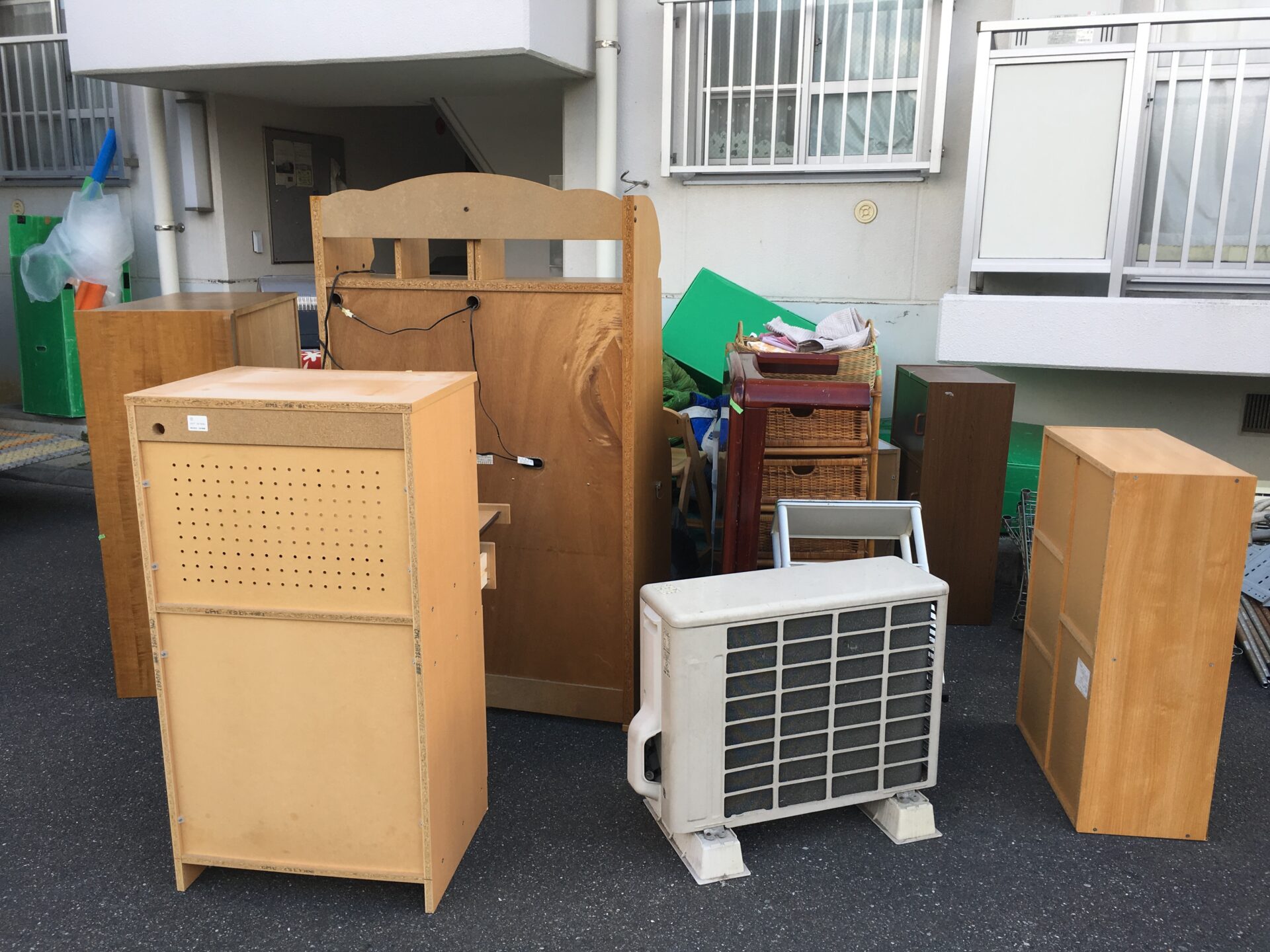 福岡市早良区重留 不要品回収作業写真