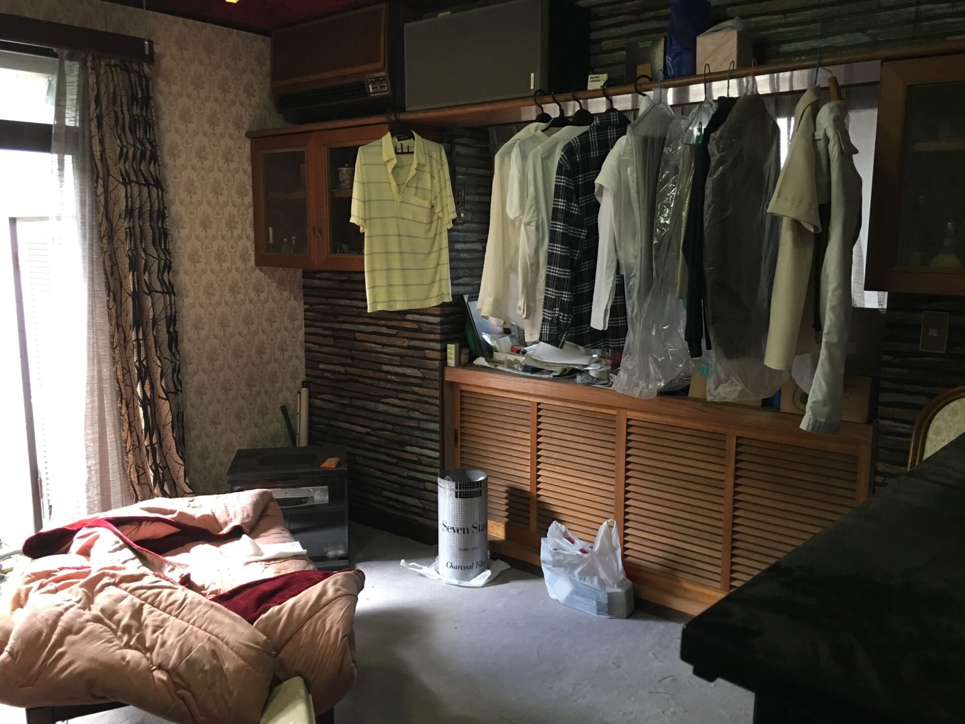 福岡市西区福重 お引越し後の不用品片付け作業前写真