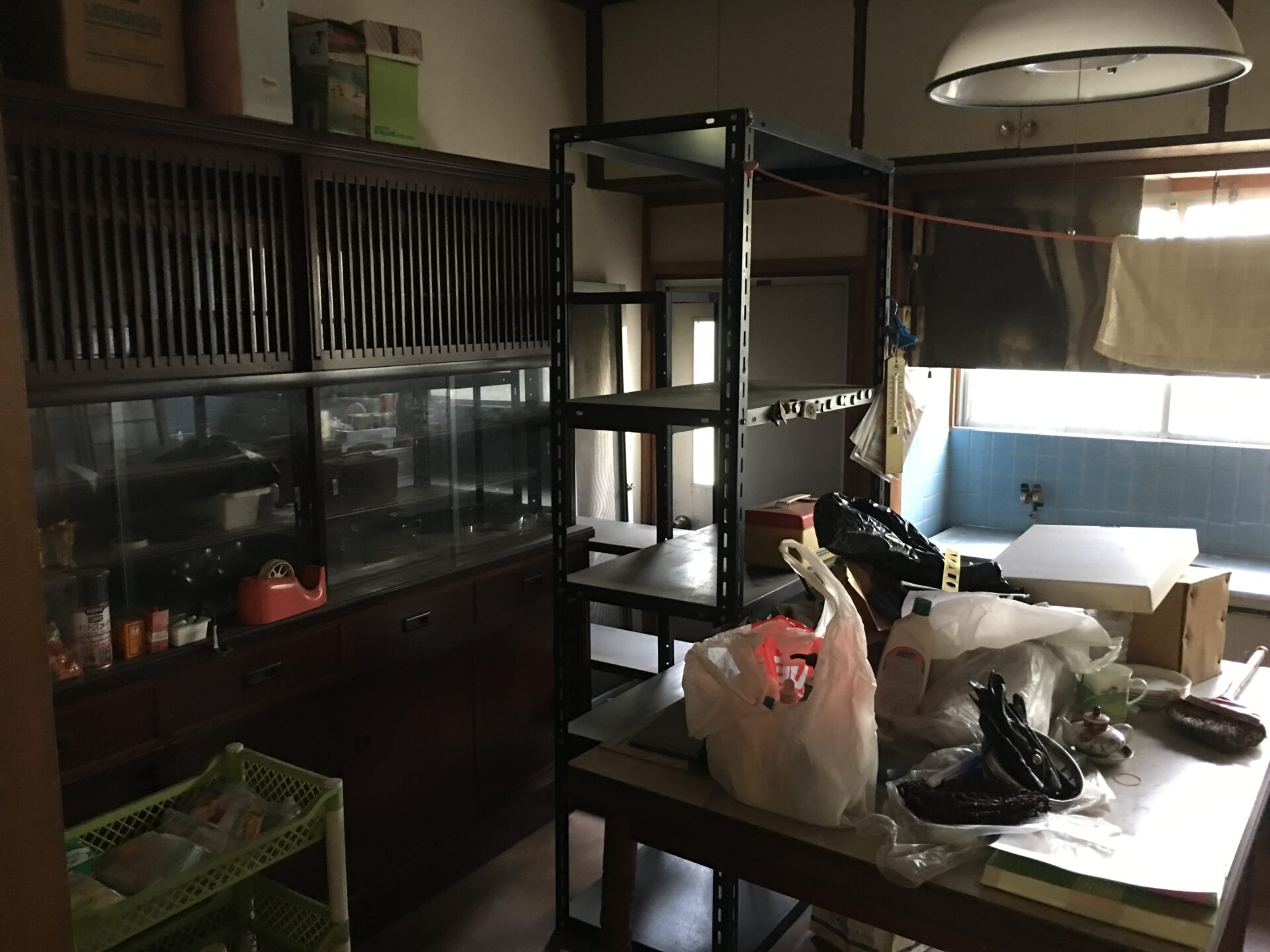福岡市西区福重 お引越し後の不用品片付け作業前写真