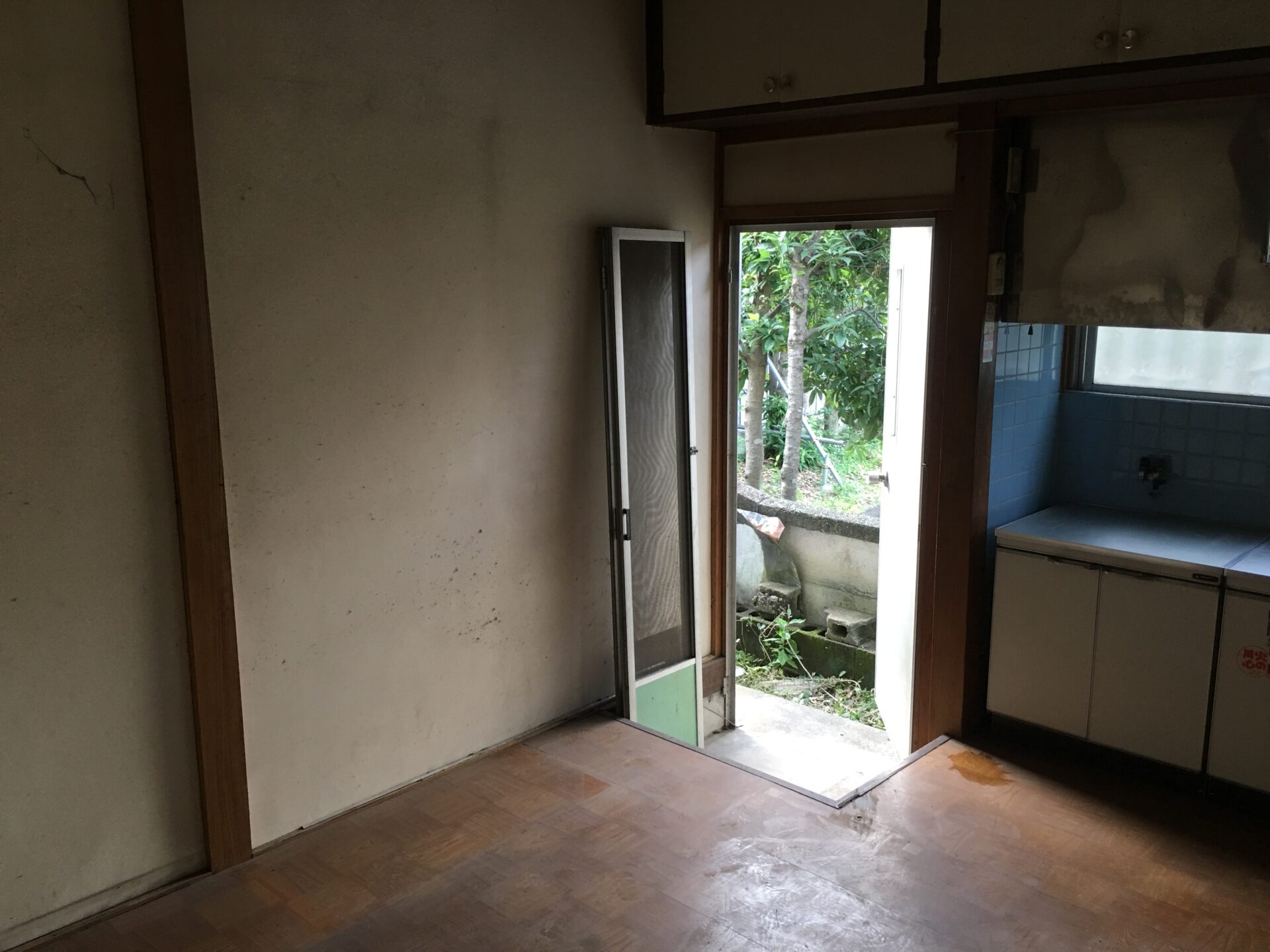 福岡市西区福重 お引越し後の不用品片付け作業後写真