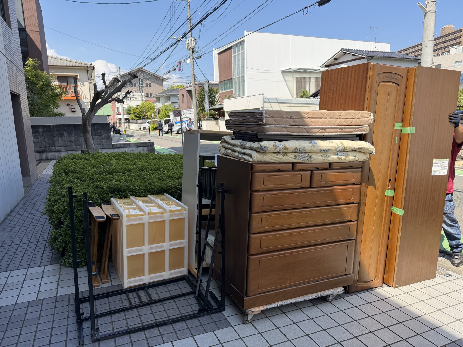 福岡市南区大楠｜引越に伴う不用品回収作業写真