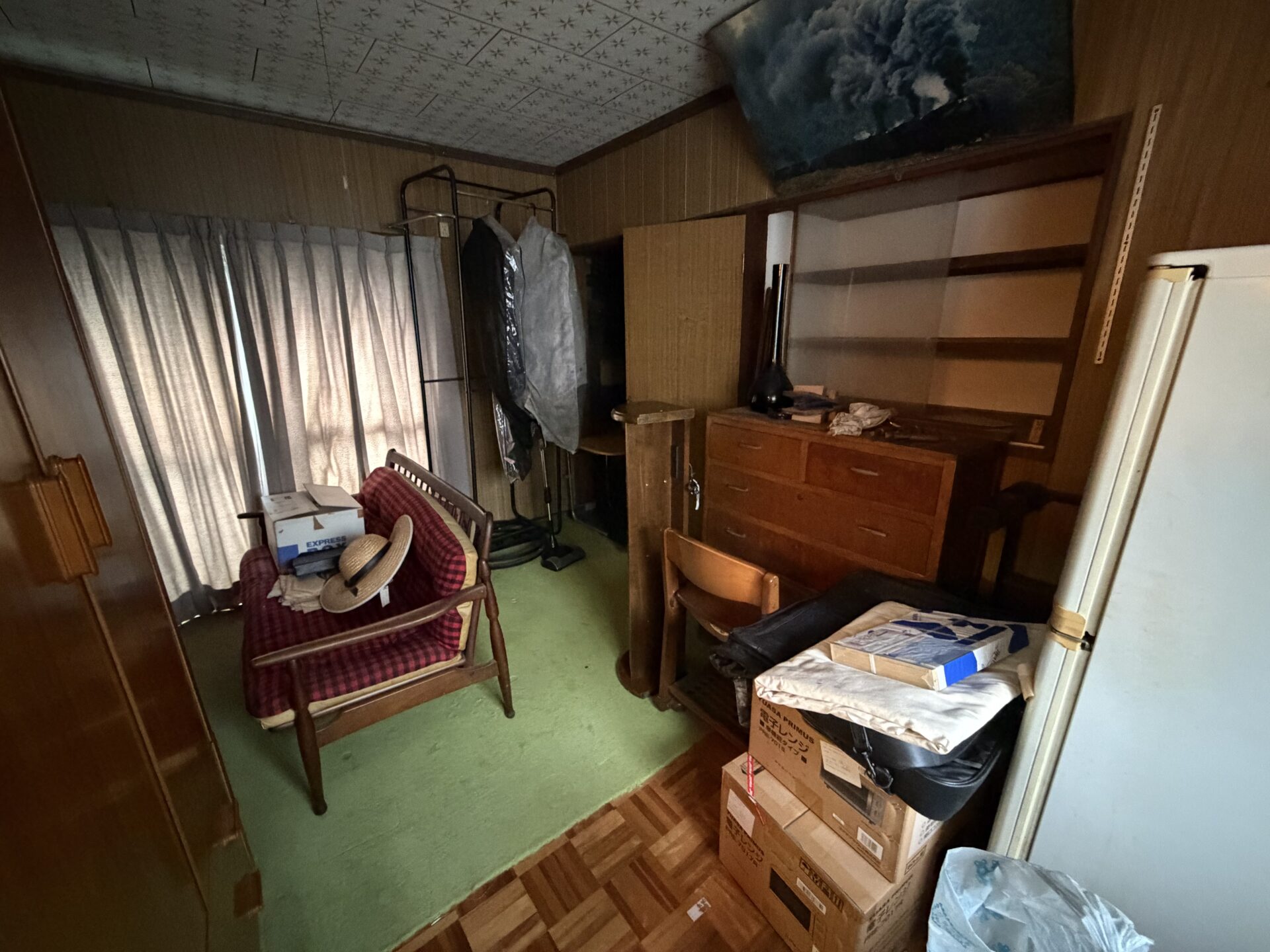 福岡市南区市崎の戸建てにて遺品整理を行いました。作業前写真